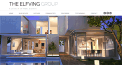 Desktop Screenshot of elfvingrealestate.com